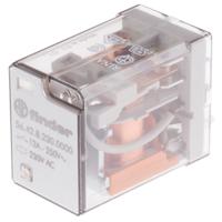 564282300000 Finder PCB Mount Power Relay, 230V ac Coil, 12A Switching Current, DPDT