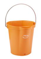 56887 6L Plastic Orange Bucket With Handle
