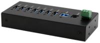 ex-11247hms Exsys 7 Port USB 3.2 USB A, USB B  Hub, Terminal Connector Powered, 135 x 60 x 24mm