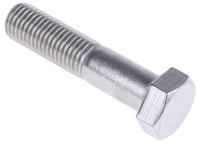 508-1206 RS PRO Stainless Steel, Hex Bolt, M16 x 70mm