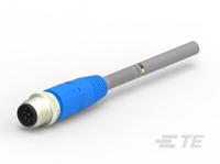 t4151120008-002 TE Connectivity Female 8 way M12 to Male M12 Sensor Actuator Cable, 500 mm