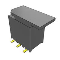 ssm-103-s-dv-p-tr Samtec SSM Series Vertical Surface Mount PCB Socket, 6-Contact, 2-Row, 2.54mm Pitch, SMT Termination