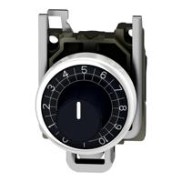 xb4bd912r4k7 Schneider Electric XB4 4.7kΩ Rotary Potentiometer 1-Gang Panel Mount, XB4BD912R4K7