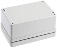 110082101 ROLEC Conform Series Grey Die Cast Aluminium Enclosure, IP66, IP67, Grey Lid, 129 x 84 x 67mm