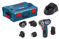 06019f6070 Bosch GSR Quick Change 12V Cordless Drill Driver Li-Ion, Type G - British 3-Pin
