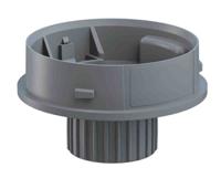 26070003 Werma IP66 Rated Grey Mounting Base for use with EvoSIGNAL Series