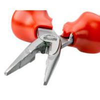 2430v-200 Bahco Long Nose Pliers, 200 mm Overall, Straight Tip, 72mm Jaw