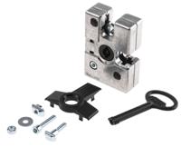 3842525823 Bosch Rexroth Die Cast Aluminium Door Lock, 8mm Slot, 30 mm, 45 mm Strut Profile