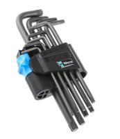 05024244001 Wera 9-Piece Torx Key Set, L Shape, Long Arm