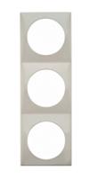 918192519 Berker White 3 Gang Light Switch Cover
