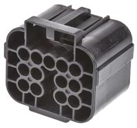 344263-1 TE Connectivity, Econoseal III 070 Female Connector Housing, 4.8mm Pitch, 13 Way, 3 Row