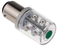 209-333 RS PRO Green, BA15d 24 V ac/dc