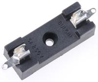 fx0327 Bulgin 5A Base Mount Fuse Holder for 6.3 x 32mm Fuse, 250V ac