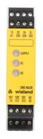 sno-4062k-a-00c Wieland safeRELAY SNO 4062 1 Auxiliary Contacts Safety Relay 24V ac/dc, Dual-Channel 2 Safety Contacts