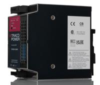 tsp-360-124-wr TRACOPOWER TSP-WR Switched Mode DIN Rail Power Supply, 187 → 550V ac ac Input, 24V dc dc Output, 15A Output, 360W