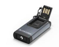 502574 LEDLENSER LED Torch Black - Rechargeable 120 lm, 52 mm