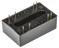 ten-3-0522 TRACOPOWER TEN 3 DC-DC Converter, ±12V dc/ ±125mA Output, 4.5 → 9 V dc Input, 3W, Through Hole, +85°C Max Temp