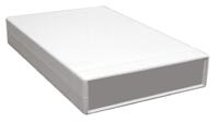 1598fgy Hammond 1598 Grey Flame Retardant ABS Instrument Case, 250 x 160 x 40mm