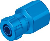 ack-18-pk-6 Festo ACK Series Straight Fitting, G 1/8 Female to Push In 8 mm, Threaded-to-Tube Connection Style, 7842