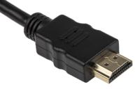 186-3035 RS PRO Male DisplayPort to Male HDMI, PVC  Cable, 1080p, 2m
