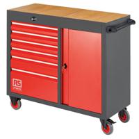 255-5031 RS PRO 6 Drawer Steel Wheeled Tool Chest