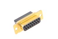 205205-7 TE Connectivity Amplimite HDP-20 15 Way Cable Mount D-sub Connector Socket