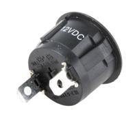 793-2557 RS PRO Green Neon Panel Mount Indicator, 12V dc, 20.8mm Mounting Hole Size, Faston, Solder Lug Termination