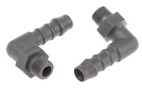 795-247 RS PRO Hose Connector, Elbow Hose Tail Adaptor, BSP 1/8in 8mm ID