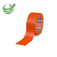 04671-00067-10 Tesa 4671 Neon Orange Rubber Gaffa Duct Tape, 50mm x 25m, 0.28mm Thick