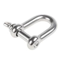 183-5920 RS PRO D-Shackle, Stainless Steel, 0.15t