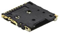 dm3bt-dsf-pejs Hirose 8 Way Right Angle Micro SD Memory Card Connector With Solder Termination