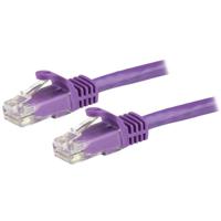 n6patc5mpl StarTech.com, 5m Cat6, Purple RJ45 to Male RJ45 Male, U/UTP Unshielded, Terminated PVC Sheath
