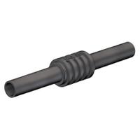 669123-21 Staubli Black, Female Banana Coupler With Brass contacts and Nickel Plated - Socket Size: 4mm