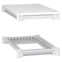nsysfnc35ed Schneider Electric PrismaSeT HD Series RAL 9003 Steel Framework Kit, 110mm H, 300mm W, 500mm D For Use With Electrical