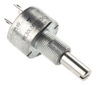 pe30l0fl223klb Vishay PE30 22kΩ Rotary Potentiometer 1-Gang Panel Mount, PE30L0FL223KLB