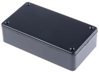1591bsbk Hammond 1591 Series Black ABS Enclosure, IP54, Black Lid, 112 x 62 x 27mm