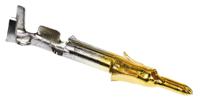 170359-3 TE Connectivity Mini-Universal MATE-N-LOK Series Male Crimp Terminal, 26AWG Min, 22AWG Max
