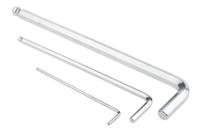 542-3509 RS PRO 15 piece L Shape Metric Hex Key Set, 1.27 → 10mm