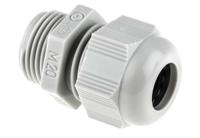 f7022050r SIB SIB-TEC Series Grey PA 6 Cable Gland, M20 Thread, 5mm min., 12mm max., IP68