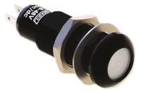 690-501-66 Marl Red Panel Mount Indicator, 8 → 48V, 9.6 x 8.7mm Mounting Hole Size, Solder Tab Termination, IP67