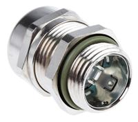 53112532 Lapp SKINTOP Series Nickel Plated Brass Cable Gland, M20 Thread, 7mm min., 13mm max., IP68