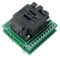 ada-qfn24 Seeit 0.5mm Pitch IC Socket Adapter, 24 Pin Female QFN to 24 Pin Male DIP