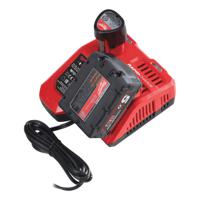 m12-18fc Milwaukee M12-18FC Battery Charger, 12 V, 18 V for use with M12 Series, M14 Series, M18 Series, UK Plug