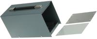 232-260 RS PRO Grey Cold Rolled Steel Instrument Case, 245 x 137 x 105mm