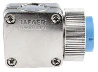 0429-560-06 Jaeger Circular Connector, 12 Contacts, Cable, Standard Connector, Female, IP50, IP54