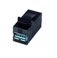 j00029a0108 Telegartner Straight, Socket to Socket Type A 3.0 USB Connector