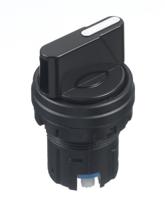 hw1s-21t Idec HW Series 2 Position Selector Switch Head, 22mm Cutout