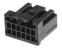 12cpt-b-2a JST, CPT Automotive Connector Socket Black Surface Mount 12 Way, Crimp Termination 12CPT-B-2A