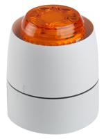 vtb-32e-db-wbal Cranford Controls Combi 32 Series Amber Sounder Beacon, 18 → 35 V dc, Wall Mount, 93dB at 1 Metre