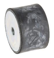 171-2623 RS PRO M6 Anti Vibration Mount, Female Buffer Foot with 43.09kg Compression Load